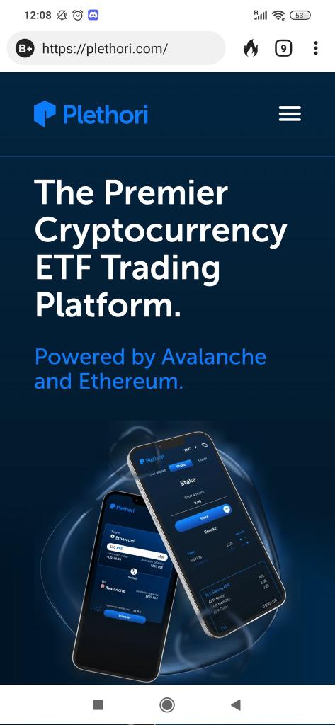 Whalefisher_inc's tweet photo. @cryptocole5 @ReginaColucci @plethori #PLETHORI $PLE the future of crypto ETF investments a 100 - 1000x gem. 

100% low cap Gem <1.5m MC
-Q3 Custom ETF Platform launch
- Free ETF analysis tools
-Earn from your own custom ETF
-Token is deflationary because of manditory 5% $PLE in every ETF created! https://t.co/vd9BLldS89