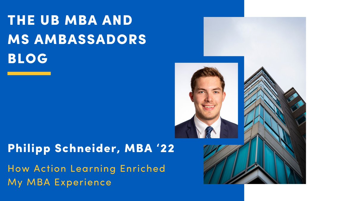 UBMBAandMS's tweet photo. Action learning plays a vital role in the UB MBA program by offering practical real-world experience. But how impactful can it be? Read our latest blog to find out. 
https://t.co/MNwzrLwahm
#UBMBA #UBMgt #actionlearning https://t.co/2NnEcrDAFW