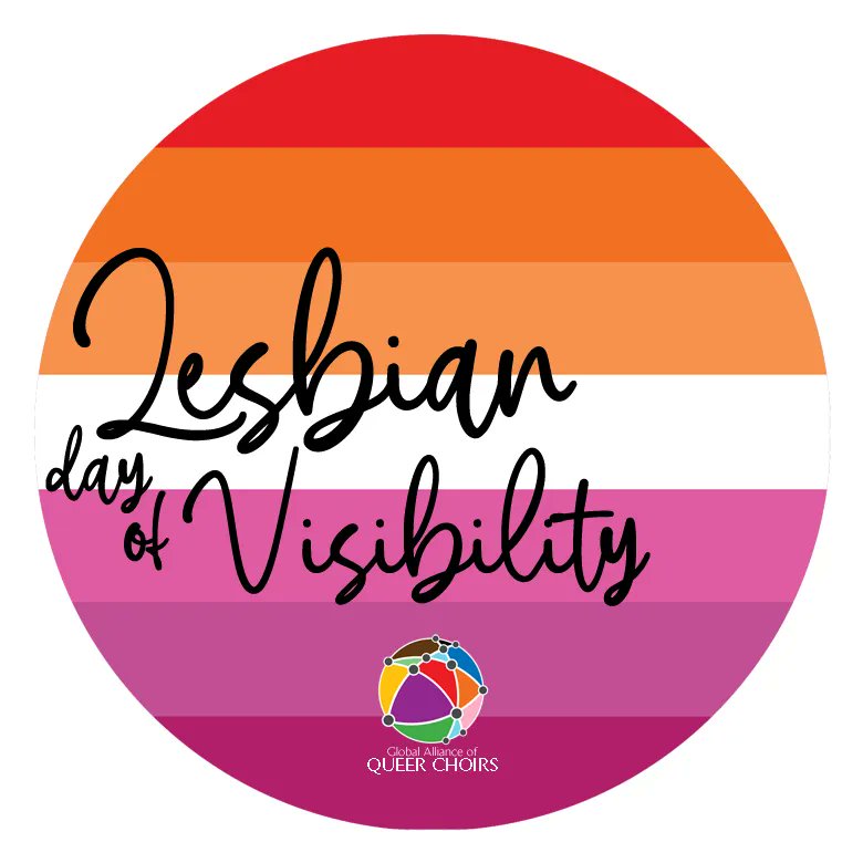 A great big shout out to lesbians all over the world on this day of visibility!