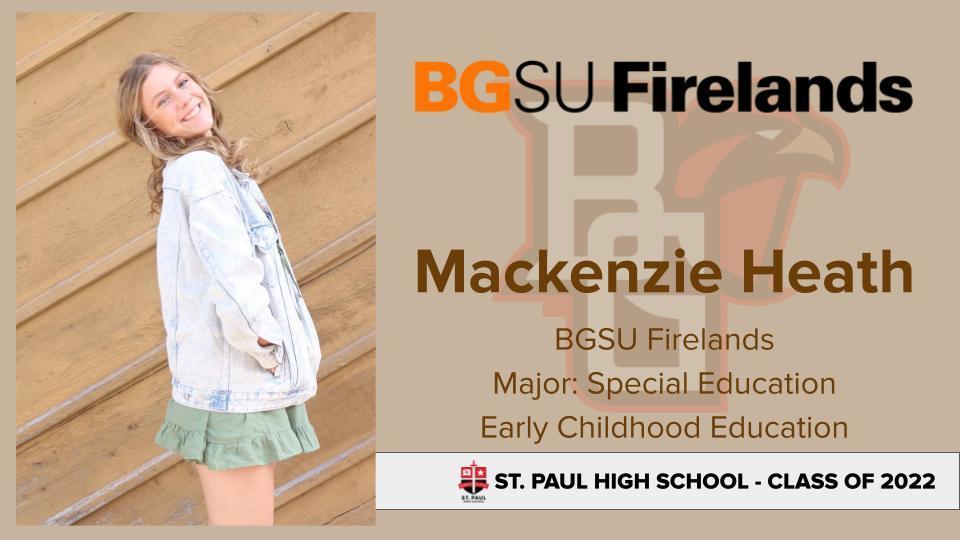 Class of 2022 Showcase: Mackenzie Heath