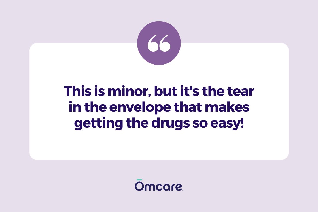 We're currently piloting and experiencing great results! One pilot participant noted how the perforated tears in the pouches of medication make getting your meds simple. And this is what we're all about about: making care in the home so simple that it's accessible for everyone.