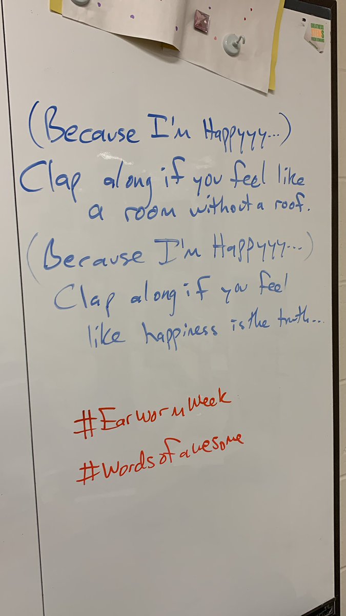 hoffmanscience's tweet photo. #wordsofawesome for #earwormweek 4.26.22. I apologize in advance. https://t.co/ONqK63uf68