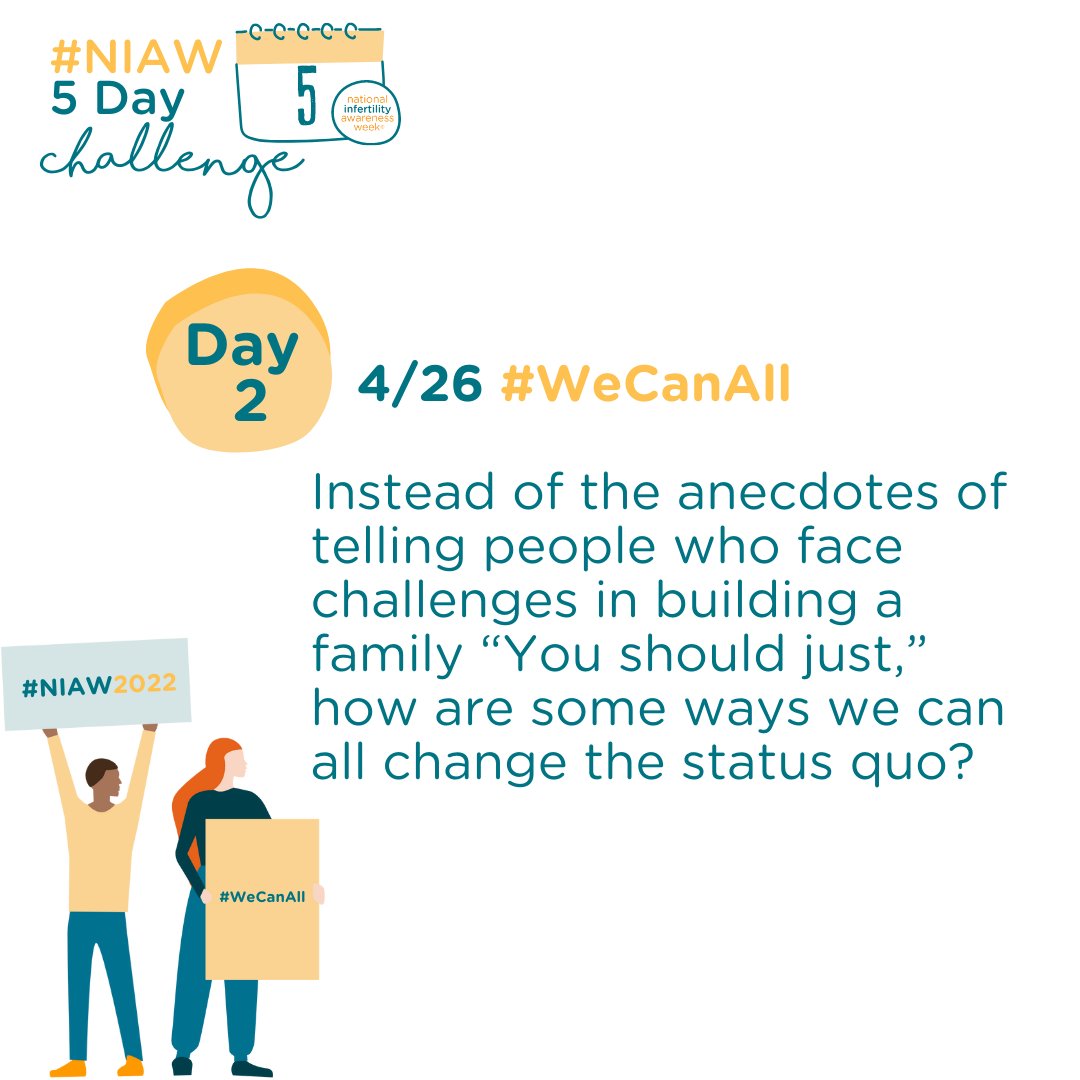 "You should just..." We've all heard it, &amp; we all know it's not helpful. Let's talk about what IS helpful. #WeCanAll join Advocacy Day, share our stories, reach lawmakers, and volunteer. How can you begin to change the narrative? #NIAW2022