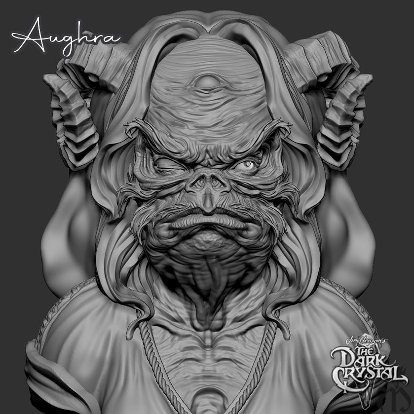 MandragoraCrea1's tweet photo. WIP - Aughra 💫
What do you think so far? You're liking her?🤗
-------
#3dsulpt #3dartistspain #aughra #fantasyart #thedarkcrystal #darkcrystal #newproject #fanart #crystal #elcristaloscuro #3dartist #collectionfigure #onrequest #bust #figure #digitalart #zbrush #moviefanart #wip https://t.co/oR4rnxAVVa