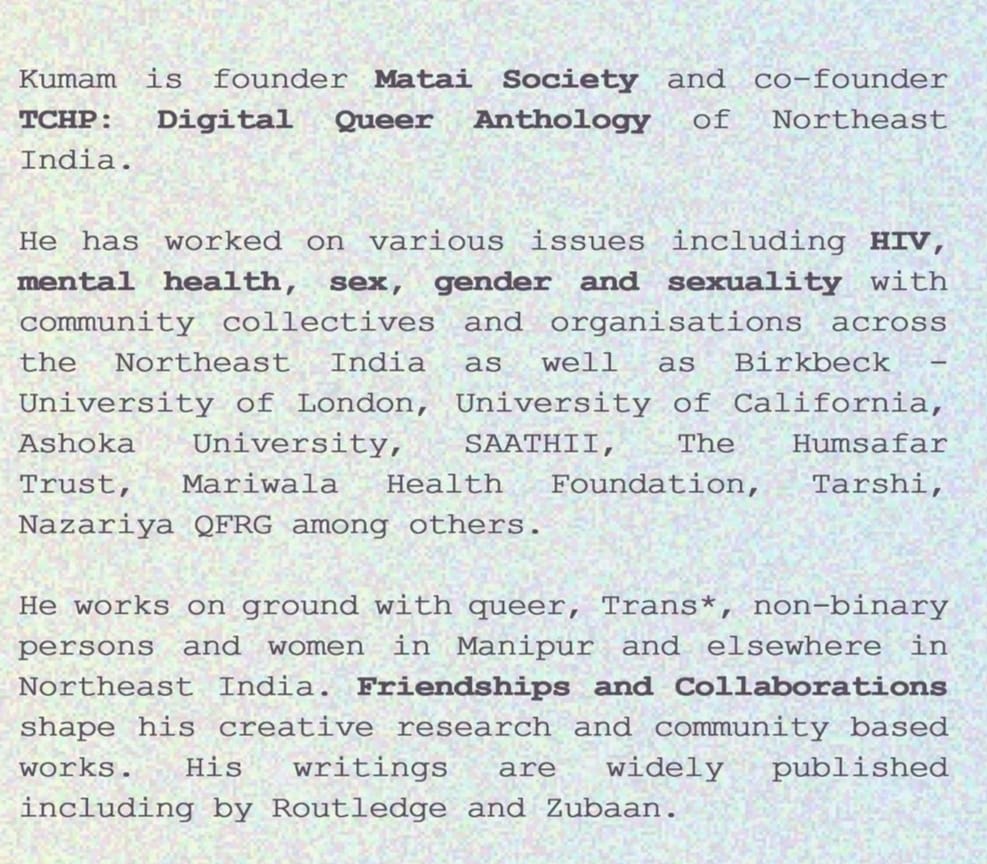 NELightBox's tweet photo. Meet Davidson Kumam founder of Matai Society & co-founder #TCHP. He will be working with the practitioners and collaborators over the course of the Residency program as the curator for the project.
#exhibition #Mentalhealth #archives #gender #sexuality https://t.co/dJ0wuHDIBu