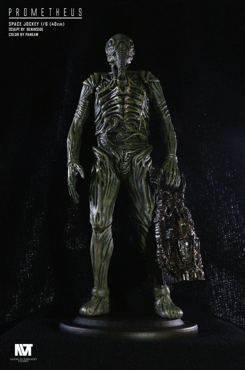 BeninsideAvt's tweet photo. "Space Jockey" Xenomorph Lab Colour Ver.
1/6 from Prometheus Resin Kit (40 cm.)
Sculpt by @Beninside Studio
Painted by @paneawcolour
Prodcut by Aliens vs. Tornado Studio
#Alien #Xenomorph #SpaceJockey #BeninsideStudio #paneawcolour #Resinkit #Modelkit #GK #GarageKit #HRGiger https://t.co/lSseuVBoIL
