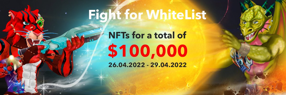 grabcoinclub's tweet photo. The battle for the #Whitelist has started! 
🔴Follow all GrabCoinClub's socials https://t.co/RYBLFHUwK4 
🔴Please like and retweet this tweet, tag 3 friends in the comments. 
🔴Fulfill ALL conditions from April 26 to 29, 2022 and get your gaming avatar for FREE or up to 70% off! https://t.co/1qqYufbr9E