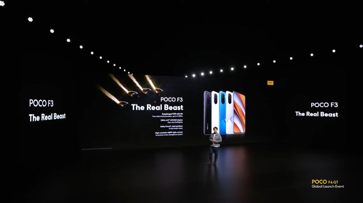 UX_Tech_FR's tweet photo. Début de la conférence de présentation du POCO F4 GT
#Xiaomi #POCO #POCOFrance #POCOF4GT #Hypercharge120W #UniversXiaomi https://t.co/t1re9zqnLl