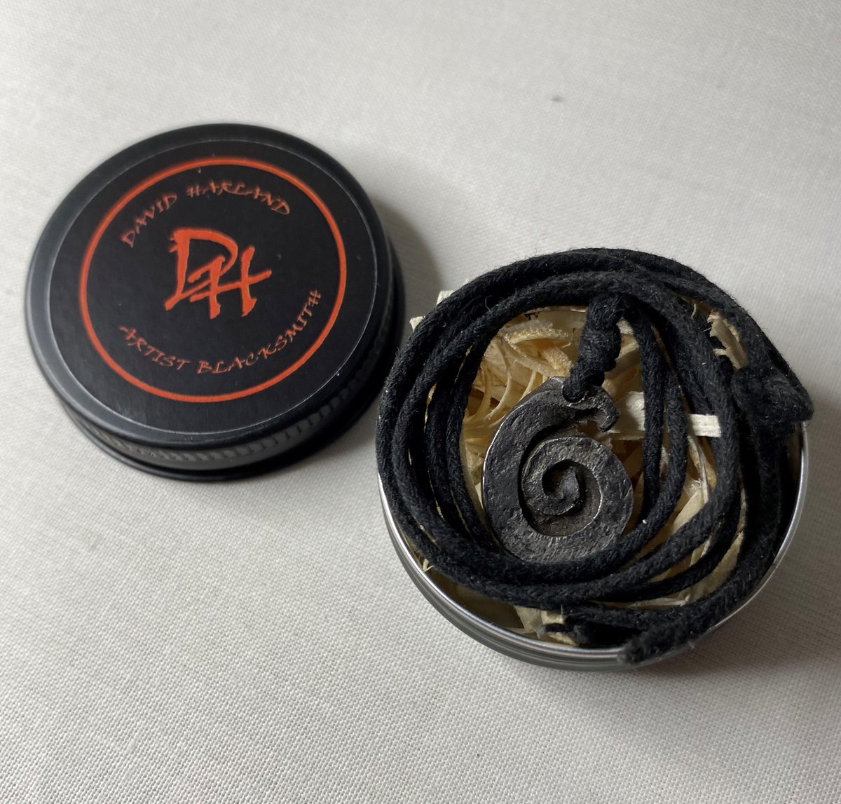 theboundarywood's tweet photo. This is an Iron Nail Spiral Amulet created from an antique nail that had held a piece of furniture together for over a hundred years.
A nail has the power of fixing a thing in time and space, and iron has long been known for its use as a defence against negative energy. https://t.co/wkEVhLyqX2