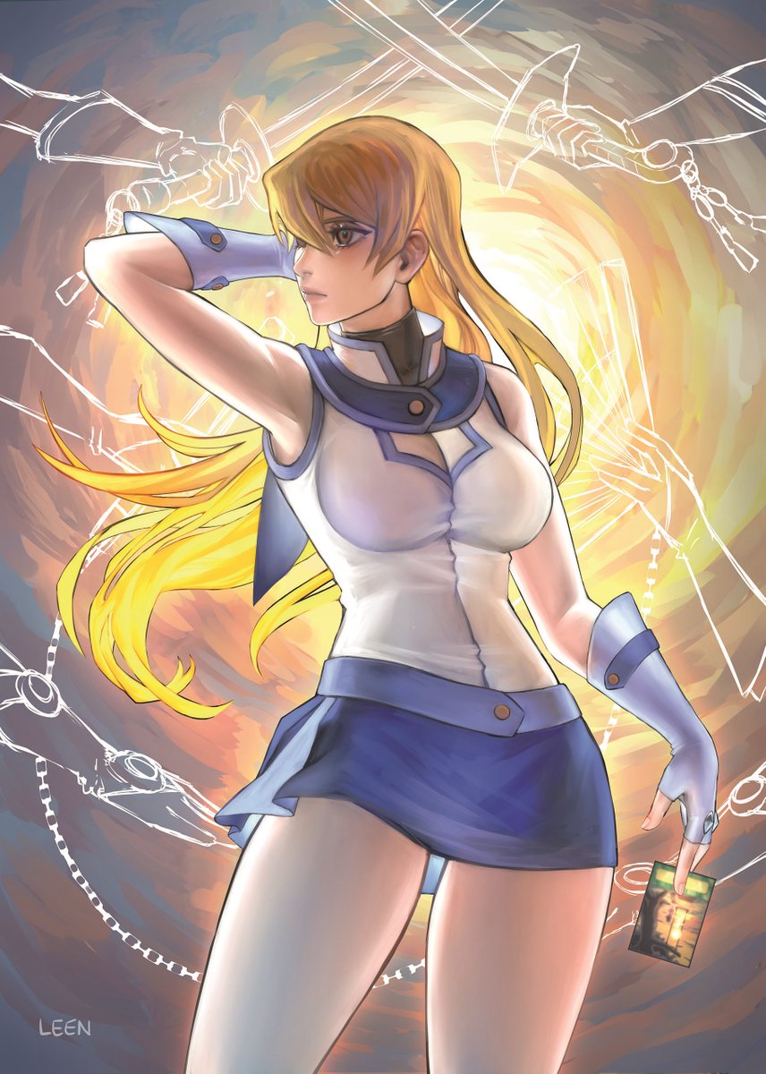 i got to draw asuka last year for <a href="/YGOLadies/">Yu-Gi-Oh Ladies Zine @ SHIPPING!</a> 😳
leftover sales are happening soon, if you missed the preorders :-)))