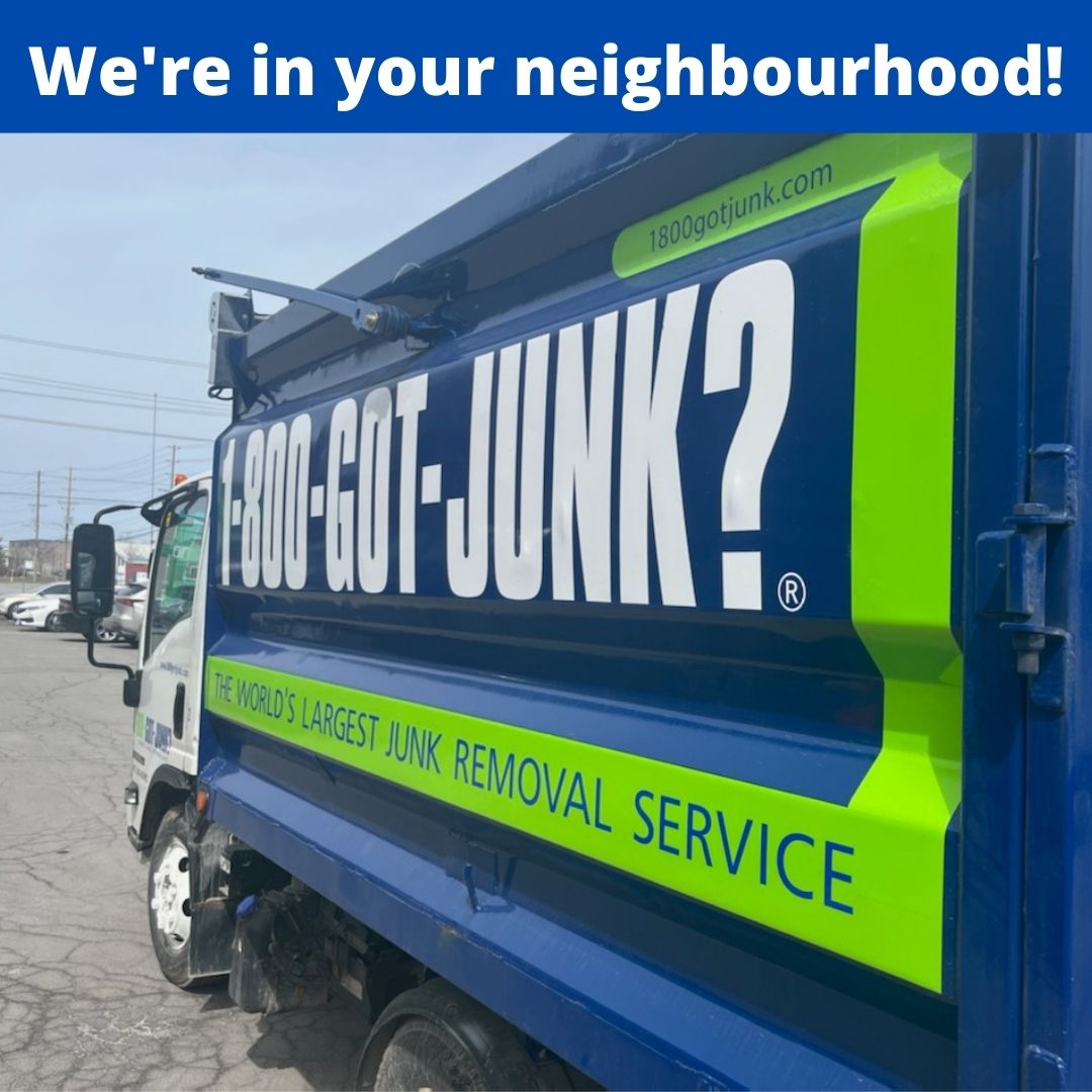 1800GOTJUNKOTT's tweet photo. We are in your neighbourhood! Call us or book online and we'll be there today! No job is too big or too small. Just point and we'll take care of bringing your items to local charity, recyclers or the waste site. We look forward to seeing you!

#junkremoval #ottawa #1800gotjunk https://t.co/1AJO1nlJRm
