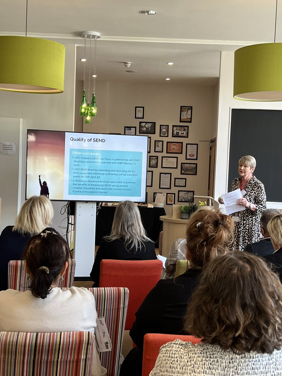 LSEColleges's tweet photo. “All of these successes have enabled our partner colleges to improve their quality of SEND provision.” - @RhonaMD Career Pathway Director at @LSEColleges #ChangeMakers21 https://t.co/xWnwjJHl86
