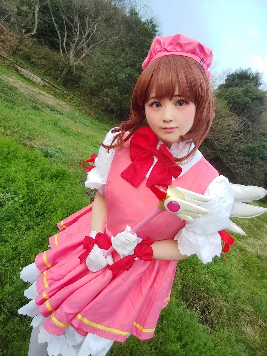 カードキャプターさくらコスプレopバラ戦闘服さくらドレス0