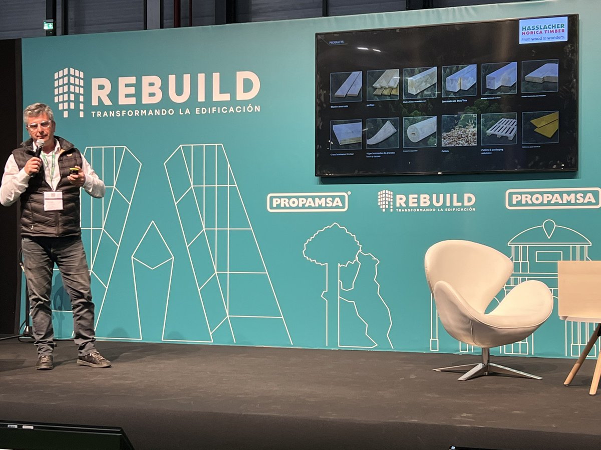 ComercialOlle's tweet photo. #Ifema #REBUILD2022 feria de arquitectura moderna #HasslacherGroup , del 26-28 de abril. Te esperamos !! https://t.co/PhGBoTJA9d