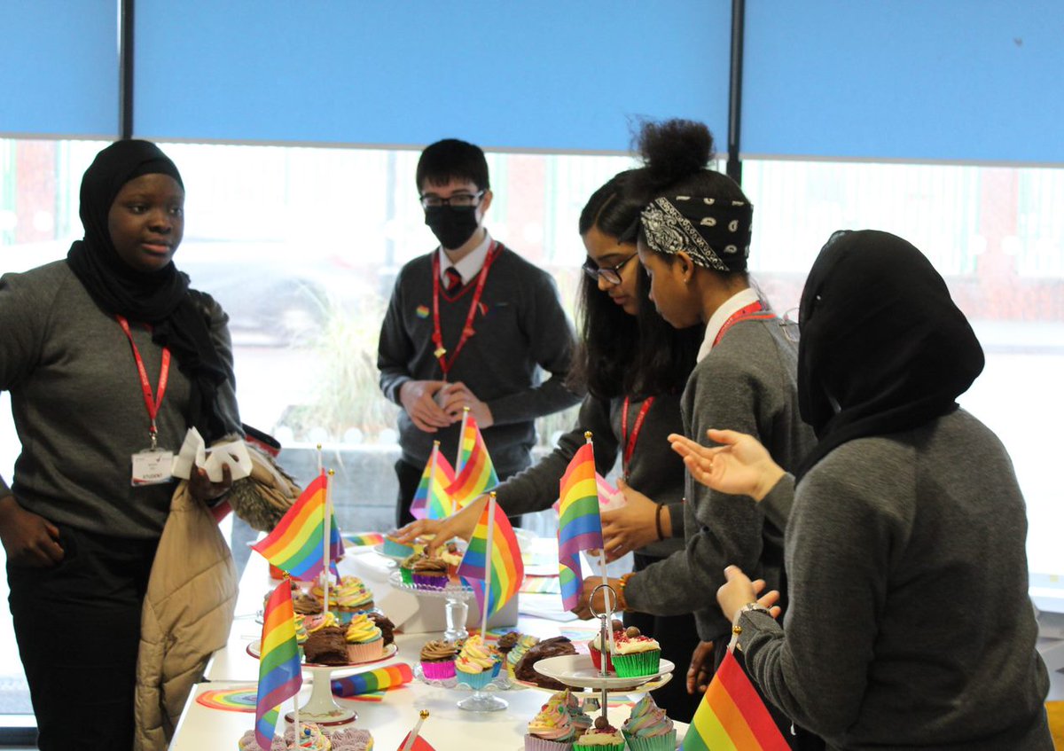 gorse_ruth's tweet photo. We have had several coffee mornings this year but our highlight is still the LGBTQ+ Community Coffee Morning. Lots of money raised and a great chance for parents, carers, students and staff to mix in a relaxed setting. #daretoachieve #highaspirations #personalisedapproach https://t.co/fEqscL2TCu