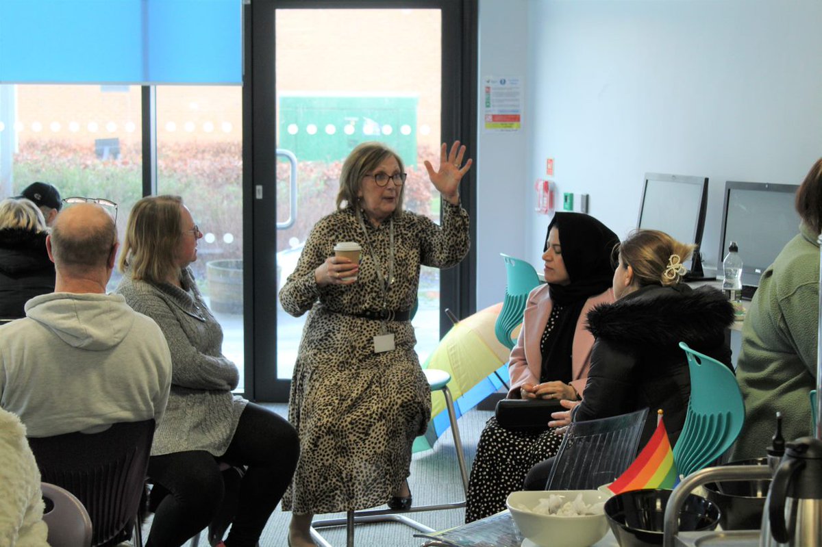 gorse_ruth's tweet photo. We have had several coffee mornings this year but our highlight is still the LGBTQ+ Community Coffee Morning. Lots of money raised and a great chance for parents, carers, students and staff to mix in a relaxed setting. #daretoachieve #highaspirations #personalisedapproach https://t.co/fEqscL2TCu