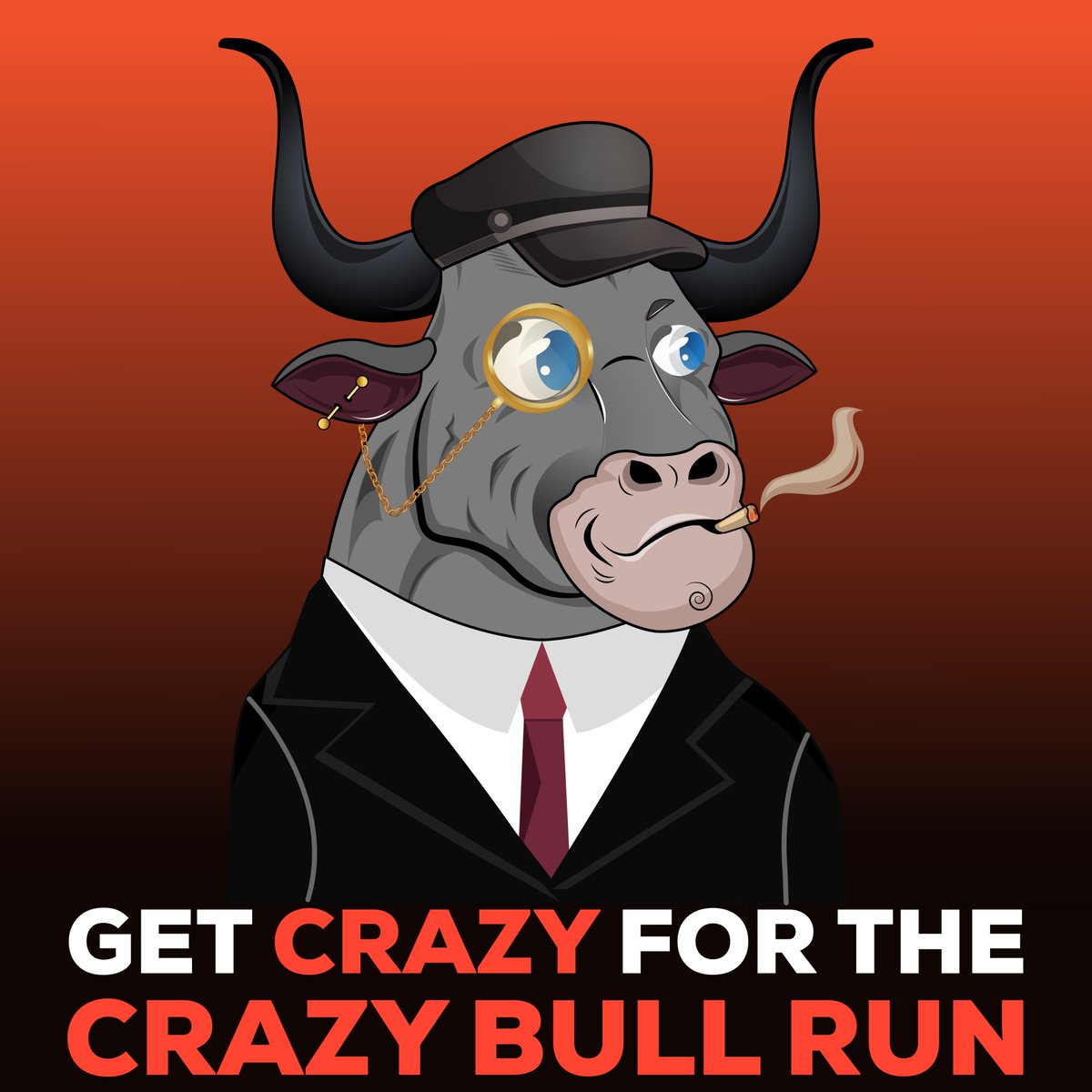 CrazyBullRunNFT's tweet photo. Get Crazy for the Crazy Bull Run! 
CBR plans to build a full Eco-System with various ongoing utilities.
Hurry Up, and grab this opportunity to participate in Whitelisting.

Join Us On Discord to know more:
https://t.co/I4vzToHHW1

#NFT #digitalart #CBR #crazybullrun #Whitelisting https://t.co/I0wusCwi55