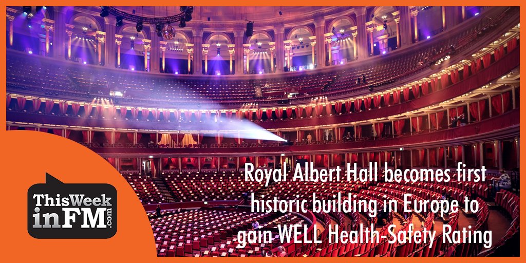 ThisWeekinFM's tweet photo. The Royal Albert Hall has earned the WELL Health-Safety Rating for Facility Operations and Management through the International WELL Building Institute 🏅
Read more ➡️ https://t.co/6wzuVYrS6A
#FM #WELLStandard #FacMan #ListedBuildings https://t.co/uUhjQWcjXU