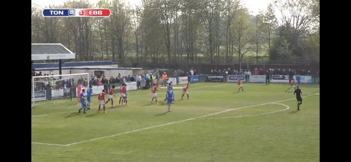 Hmm. Looks a goal. Ebbsfleet defenders back leg. Flag goes up immediately. 11:50 on the highlights.  youtu.be/gq5zqBOfPLE