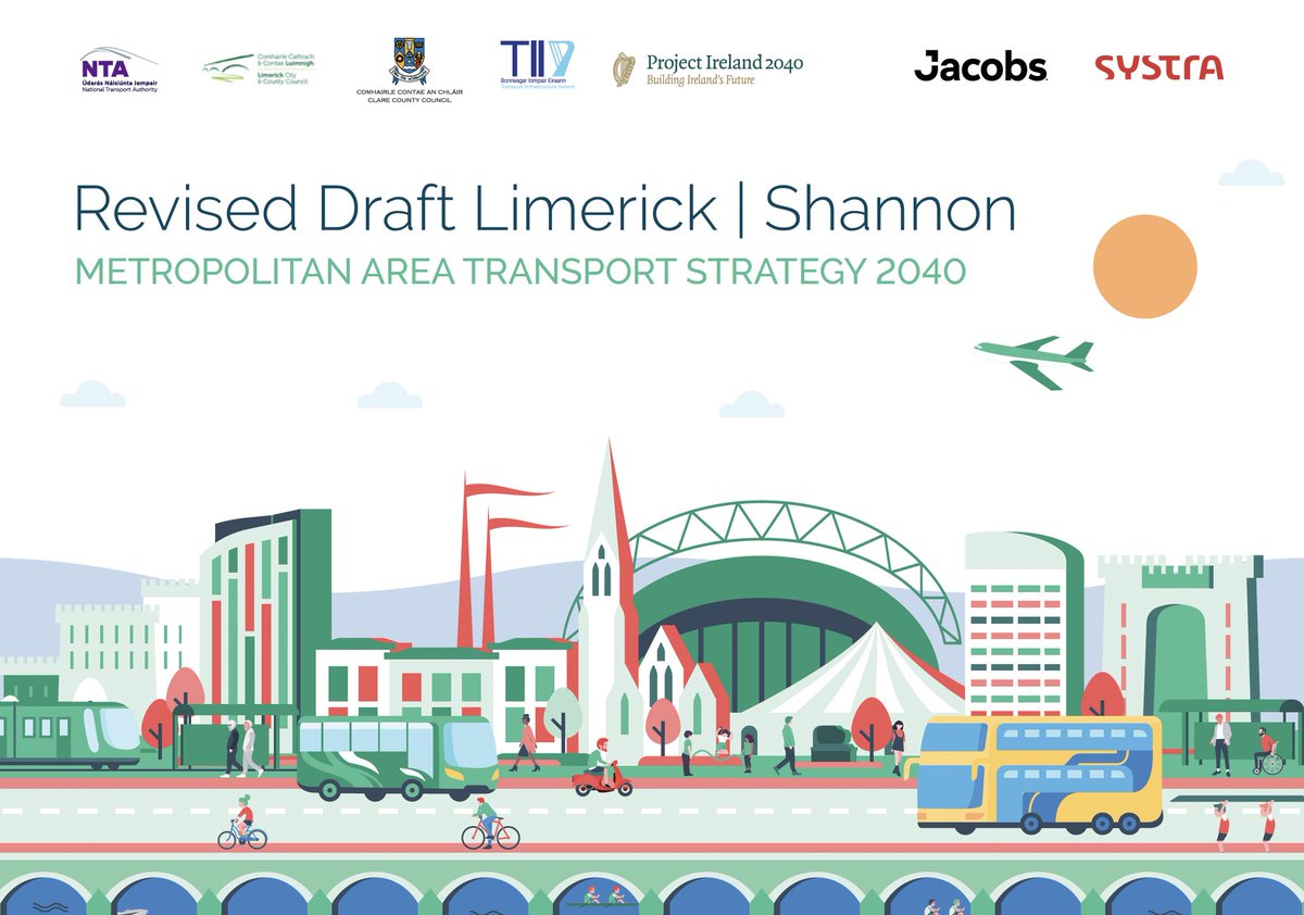 LimerickCycling's tweet photo. Weekend Reading 📚  A revised version of Limerick's transport strategy #LSMATS is available for consultation between now and June 10th. We'll be sharing observations on the revised draft in the coming weeks. If youre interested in getting involved 🙏 DM
https://t.co/wnB1FyLT8C https://t.co/I0POIGU4dj