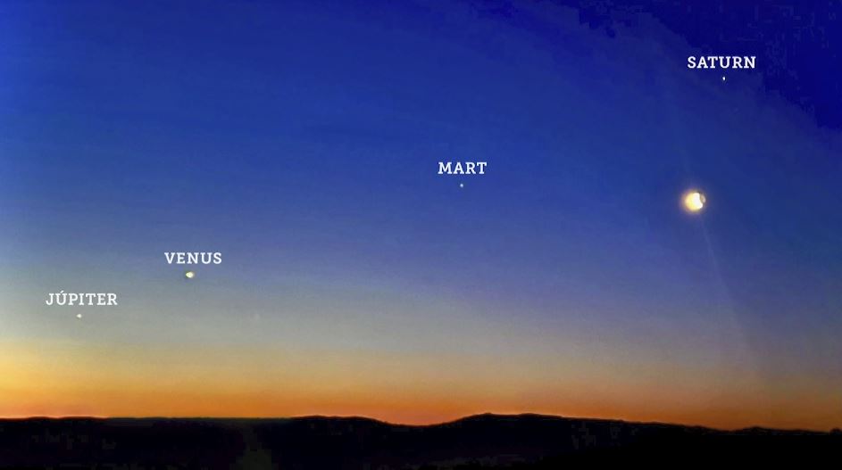 3CatInfo's tweet photo. L'espectacle de veure quatre planetes alineats a trenc d'alba. Més endavant s'hi sumarà Mercuri https://t.co/s2BGC9k6Fs #EltempsTV3 https://t.co/EftgdAYMej