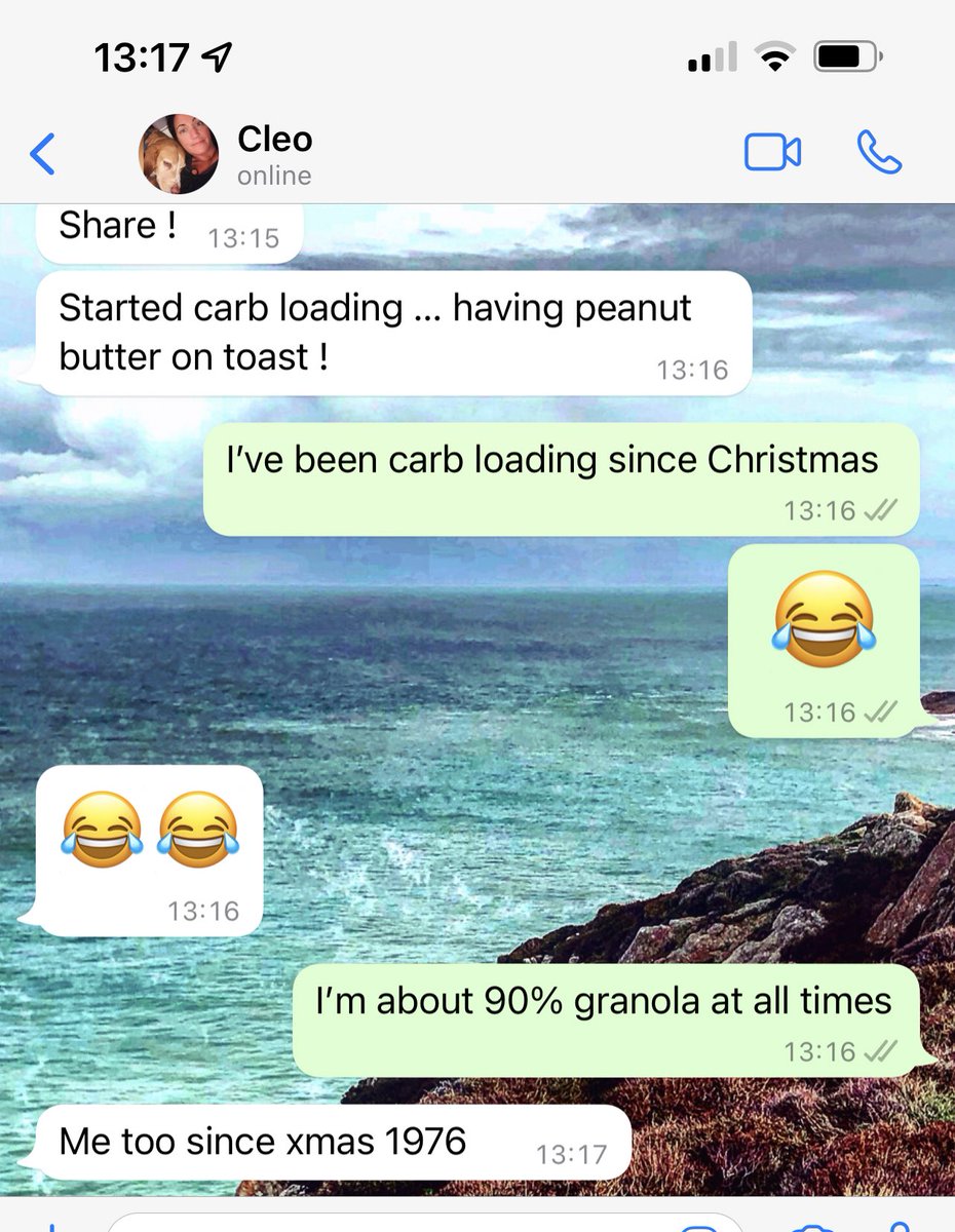 <a href="/RaphaelCleo/">Cleo Raphael</a> and I thought it would be a great idea to complete this 85km challenge for <a href="/JerseyHospice/">Jersey Hospice Care</a>. As you can see from our conversation we probably need all the help we can get!!If you have a couple of 💴 spare for this fantastic charity our JustGiving link is below 😌