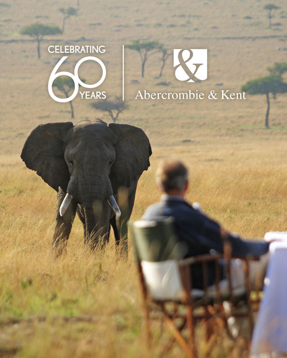 Geoffrey_Kent's tweet photo. Today, Abercrombie &amp; Kent celebrates a significant milestone. On April 26th, 1962, we launched our first photographic safari in #Kenya. https://t.co/yCnGoheB2F