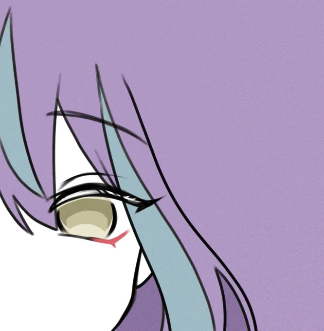 前からやりたかったやつ類くんの目が描きたかった…! 