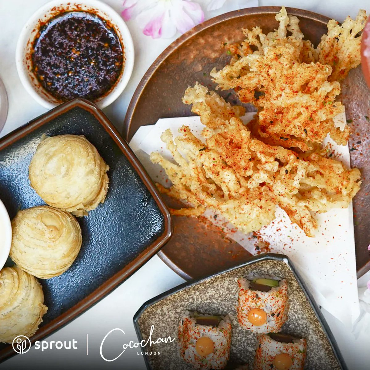 SproutSendCRM's tweet photo. Located in the heart of a busy shopping district, @cocochanlondon offers affordable, yet contemporary Pan Asian cuisine, with the use of innovative cooking techniques!
Cocochan also serves quality cocktails, champagne, wine & sake πΆ
#SproutCRM #SproutSend #CRM #Hospitality https://t.co/jCGmNhvOTt