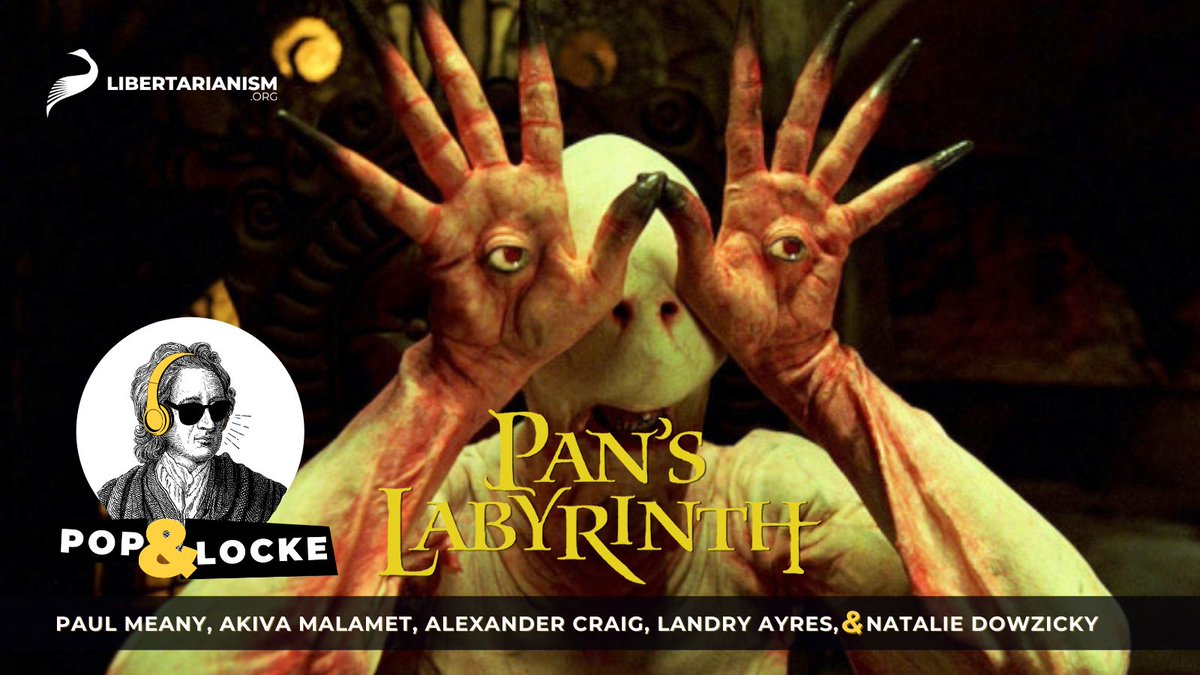 PopnLockePod's tweet photo. "It's very interesting how the fantasy aspect of 'Pan's Labyrinth' is used to enlighten Ofelia about reality, and the fluidity between the two is really excellent." -@Nat_Dowzicky https://t.co/90PY388jxK https://t.co/AzR2HJ4Qd6