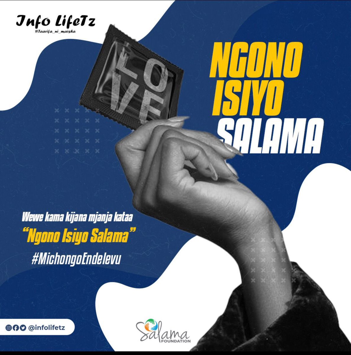 KiondoJr_'s tweet photo. Je, wajua watu 85 kati ya 100 wanapata mimba ndani ya mwaka wakishiriki ngono isiyo salama.?

Kwanini upate mimba usiyoitarajia kwa kushiriki ngono isiyo salama... 

#MichongoEndelevu https://t.co/67JxbhgIGd