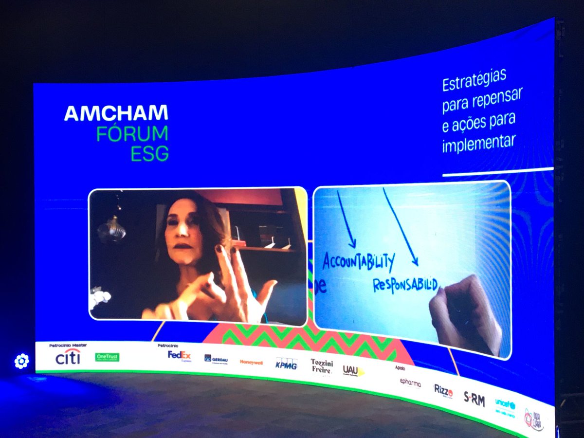 AmchamBR's tweet photo. "O ESG começa com o G de Governança. Esse é o motor do E e G, além do sistema correto para governar organizações" — Sandra Guerra, Better Governance
#ForumESG #AmchamLiga
Acompanhe ao vivo o Fórum ESG: https://t.co/pbt2DdkVCW https://t.co/1q0nCOrHU6