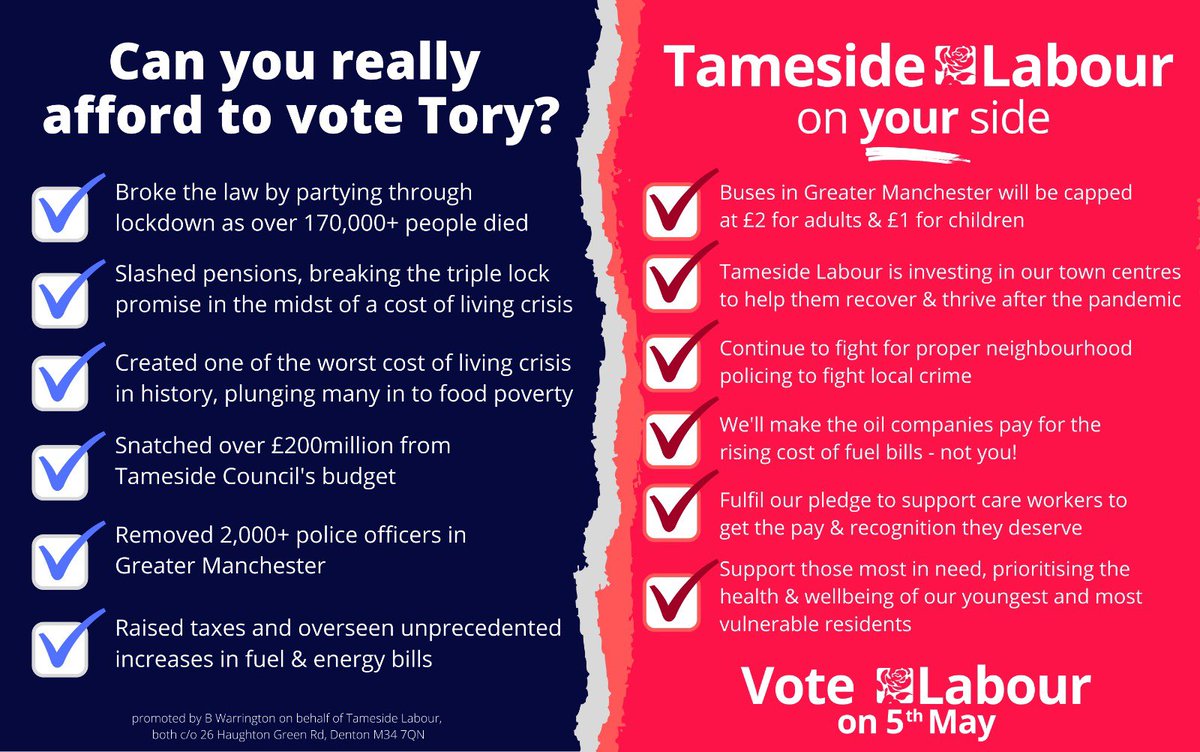 Tameside Labour tweet media