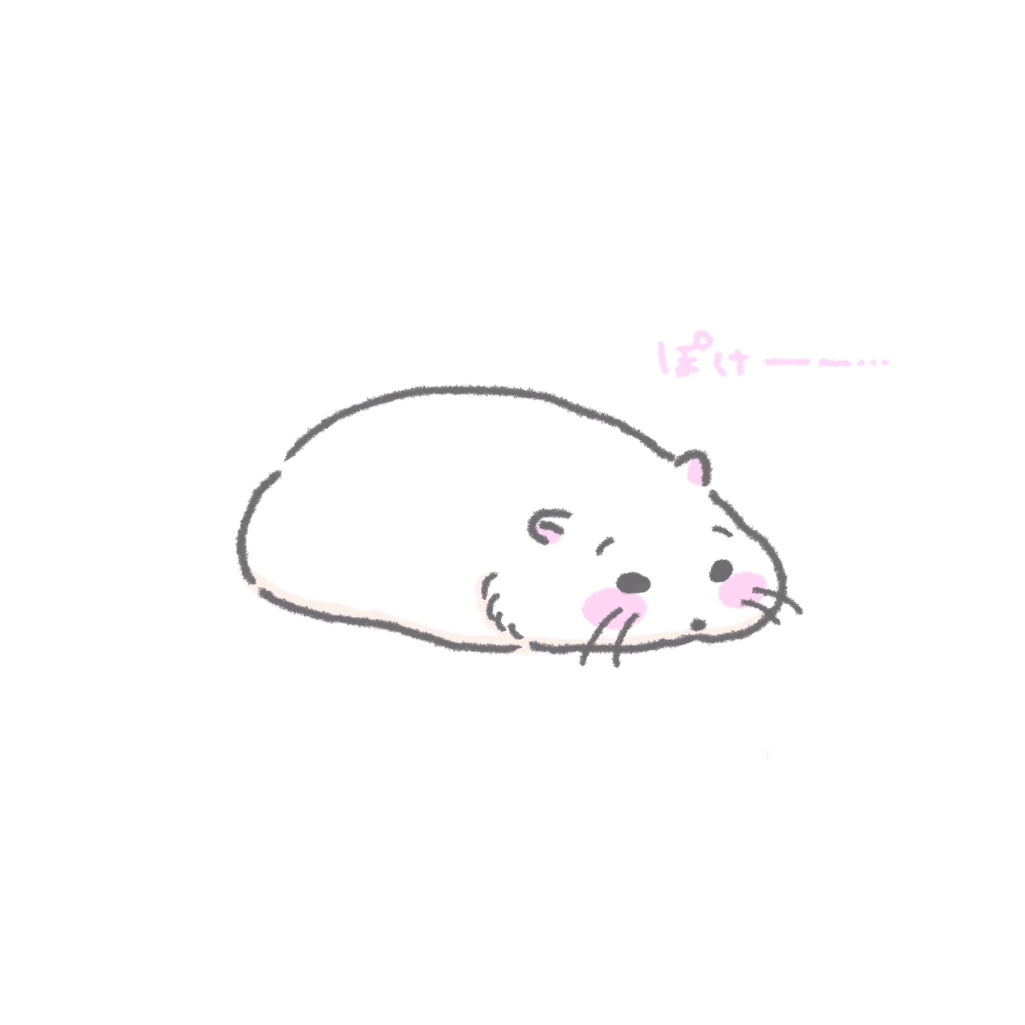 Maruru 白もち ハムスター Hamster ハムスターイラスト 動物イラスト 動物好きさんと繋がりたい もちもち T Co Jnkh8mtbs4 Twitter