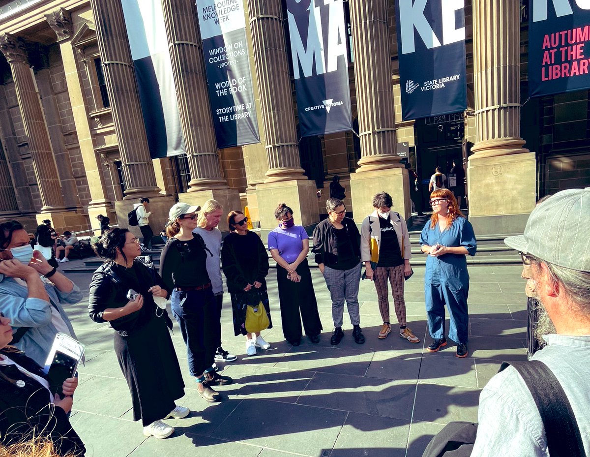 LeahBarclay's tweet image. Congrats to all the team at #ANATSpectra2022 and a huge thanks to @__ANAT for a brilliant event! It was so great to see everyone in Melbourne and be immersed in such an inspiring program of creative work