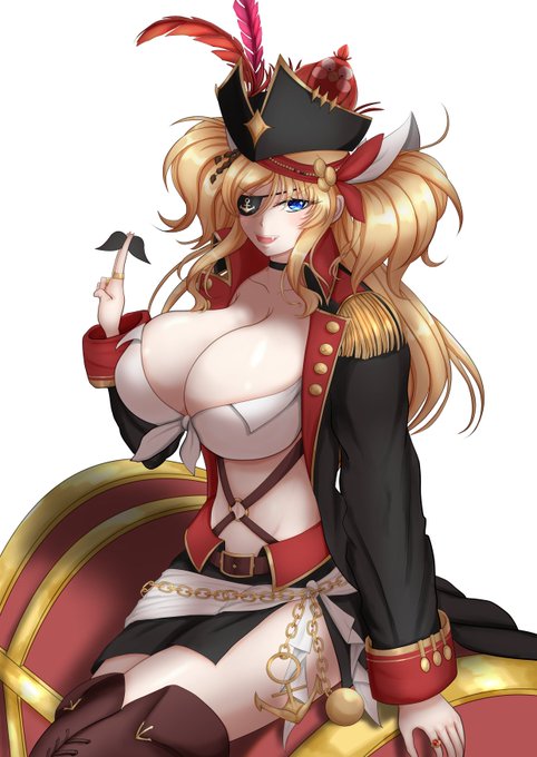 衣装買ったから描いた海賊きらら先輩の絵
#アクション対魔忍 #対魔忍RPGX 