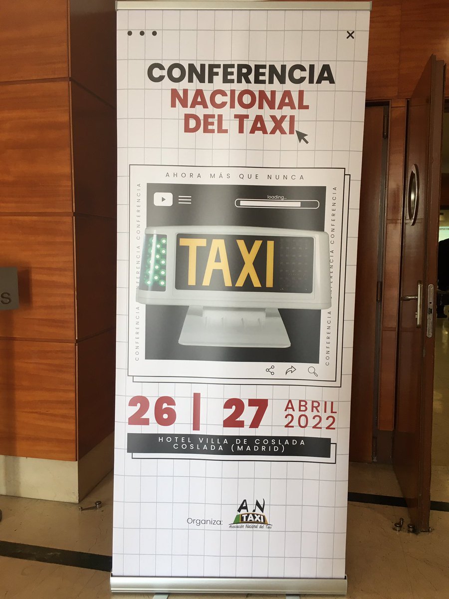 Nos os perdáis hoy 17 h a 18 en #elbarometrodeltaxi en 🔴Directo desde el hotel #NHVilladeCoslada en la #ConferenciaNacionaldelTaxi con <a href="/AlbertCastillon/">Albert Castillón</a> <a href="/FPtaxiMadrid/">Federación Profesional Taxi Madrid</a> <a href="/RTaxi_Madrid/">Radioteléfono Pidetaxi</a> 👇Hoy toda la información