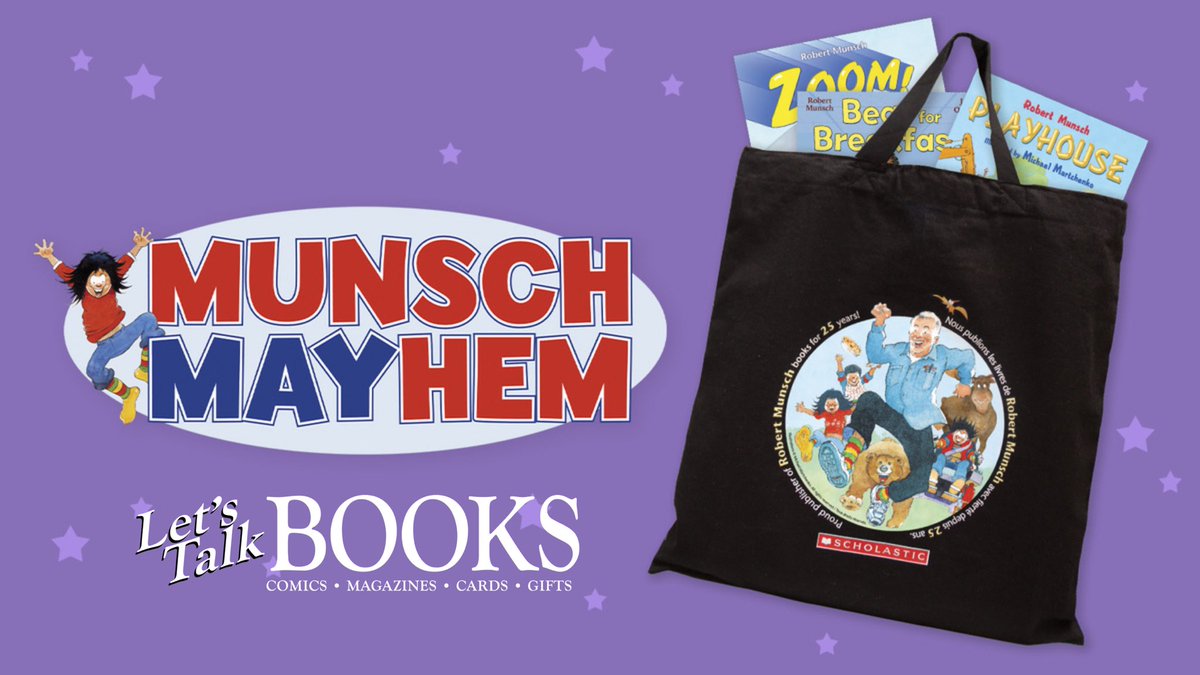 letstalkbooks's tweet photo. #MunschMayhem is upon us! Get a head start and celebrate Canadian Independent Bookstore Day. #ShopLocal #CIBD22
@scholasticCDA @cibabooks https://t.co/5OnU2Pw0zl