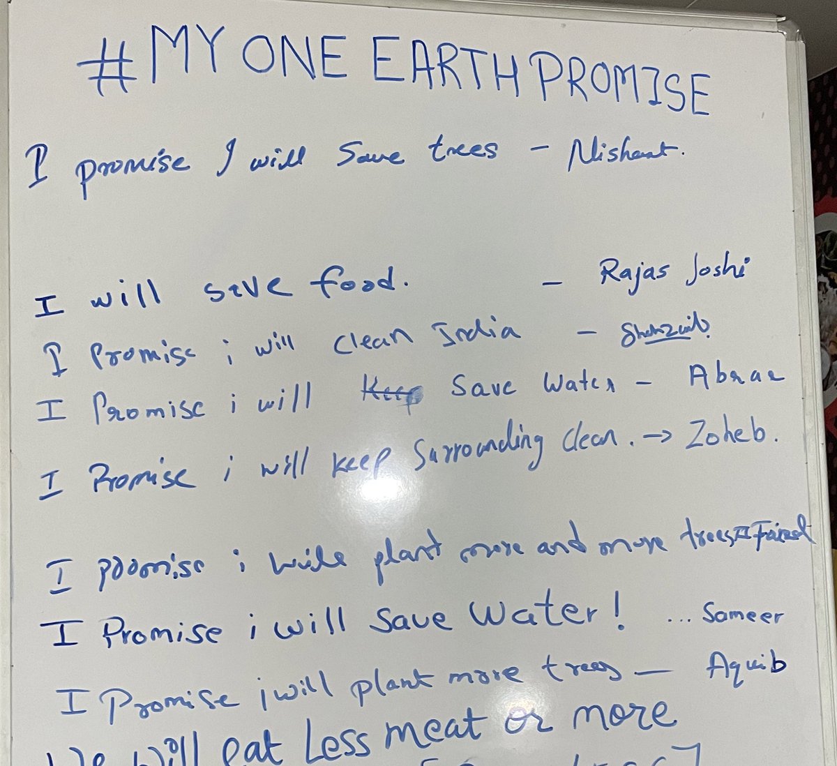 simranmantara's tweet photo. ##MyOneEarthPromise @Concentrix @ConcentrixIND  #earthday CNX RMZ PUNE https://t.co/8sbHrwUaBA