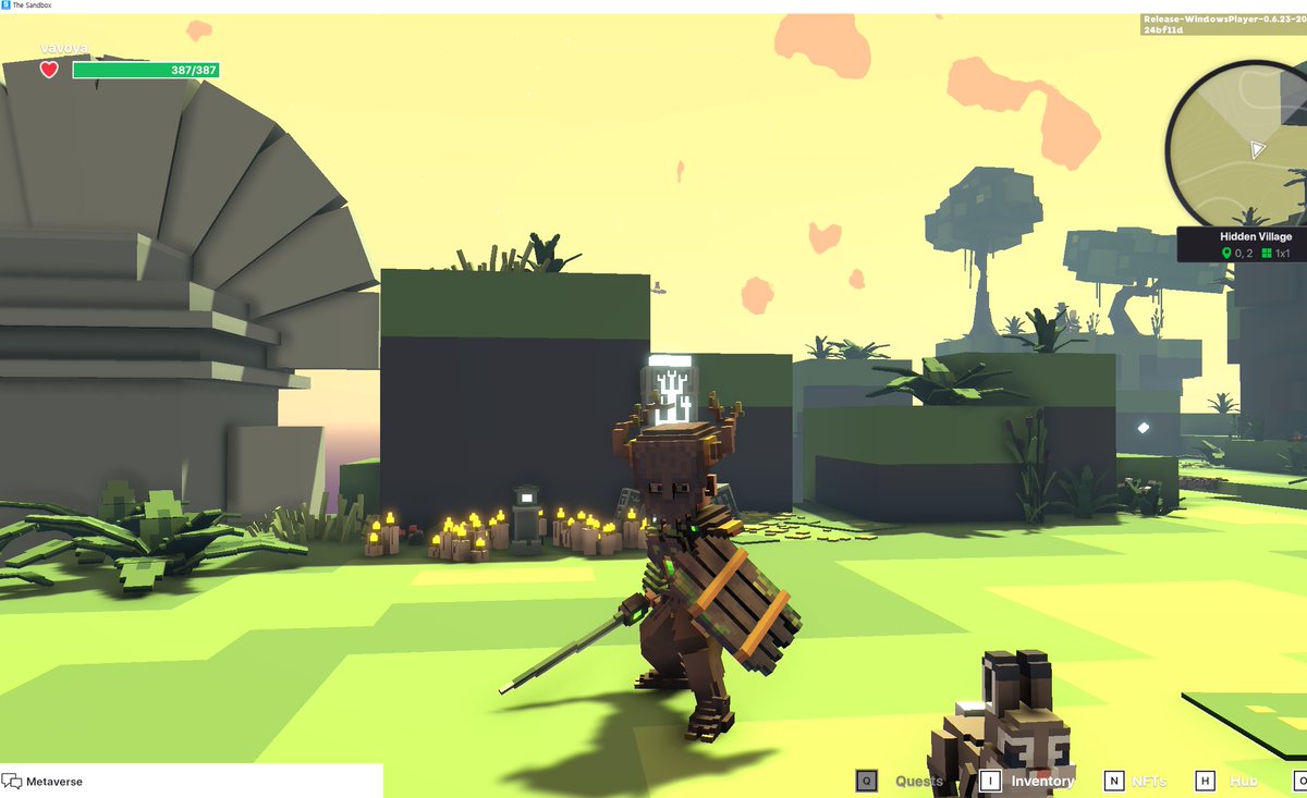 2cocoNFT's tweet photo. @TheSandboxGame @TheSandboxGame
cool game i like it!! https://t.co/zayvfU4GrS
