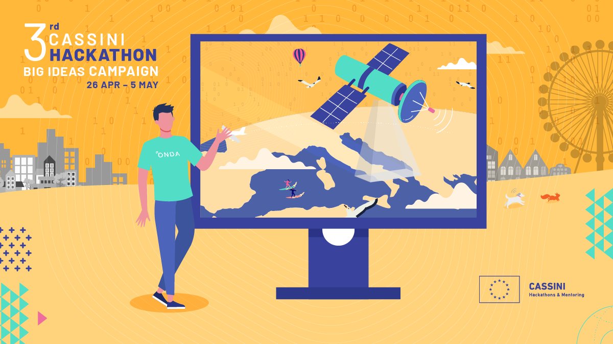 ONDA is helping make European #tourism a more innovative industry at the 3rd #CASSINIHackathon! Join us on 28 April during the Big Ideas Campaign for our info session & see how Copernicus data can be accessed through our platform🛰️
bit.ly/3Km0k6m
#cassiniEU #peopleONDAta