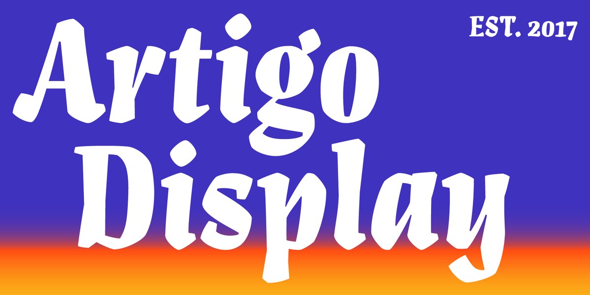 AdobeUK's tweet photo. This week's #FontFeature is Artigo Display, a contemporary take on 50s vibes π
π Artigo Display
βοΈ by @joanatype, @novatypefoundry
π Porto, Portugal
What is your favourite retro font? https://t.co/ZBaCgivkpX