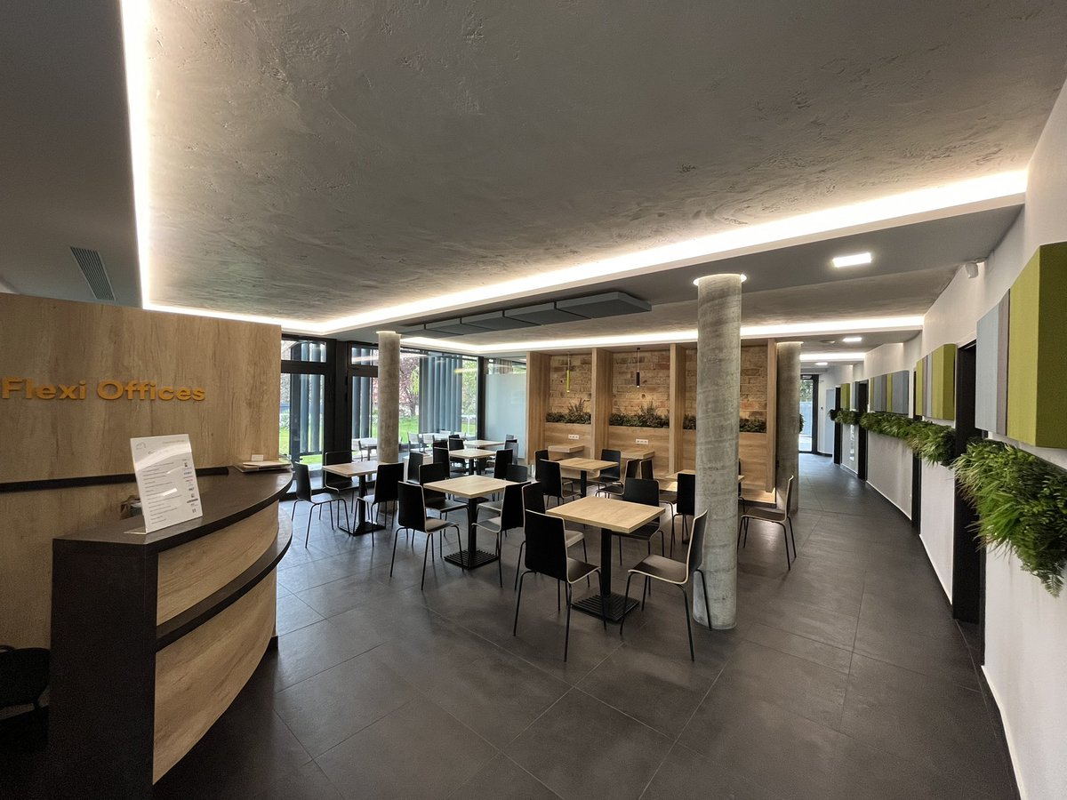 📣We are opened! Brand new flexible and community office site in Budapest’ green area 🌿