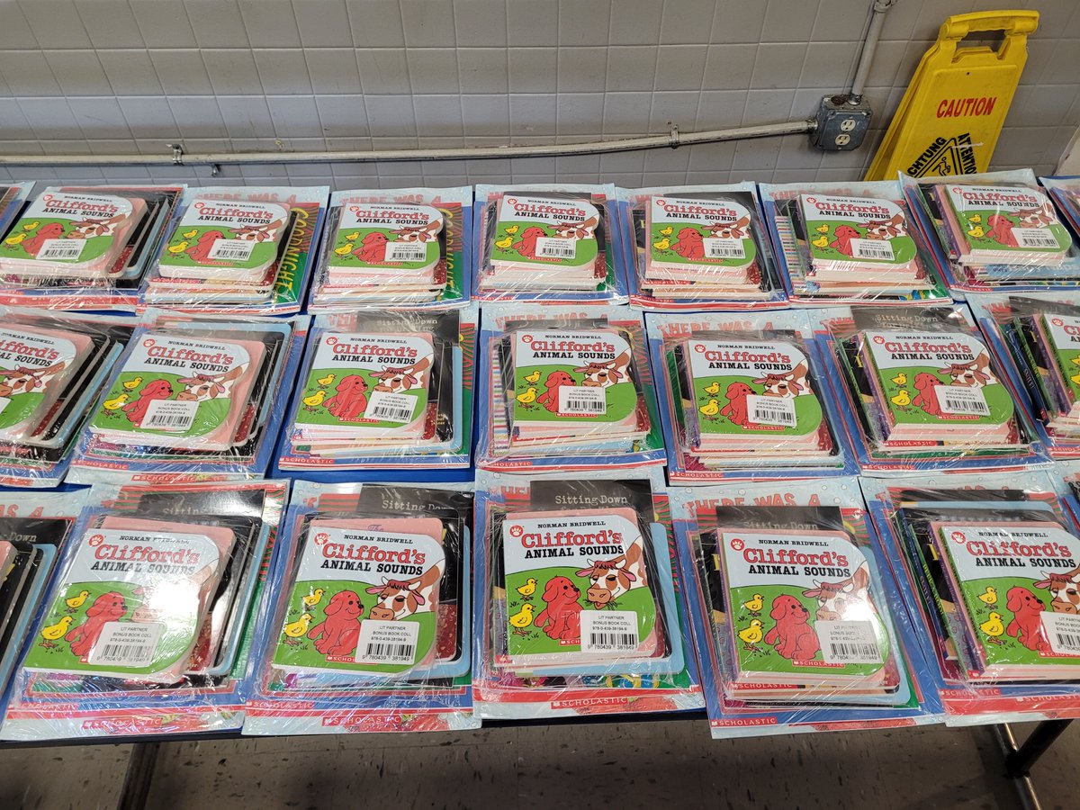 HartsfieldAES's tweet photo. Thanks to @BushHoustonLit and @HessCorporation EVERY scholar at Hartsfield received a bundle of brand new books to take home and add to their #MyHomeLibrary! https://t.co/bUyNDxvBB5