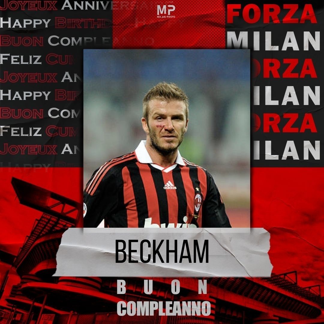  Happy Birthday David Beckham    33 Appearances  02 Goals 09 Assists 