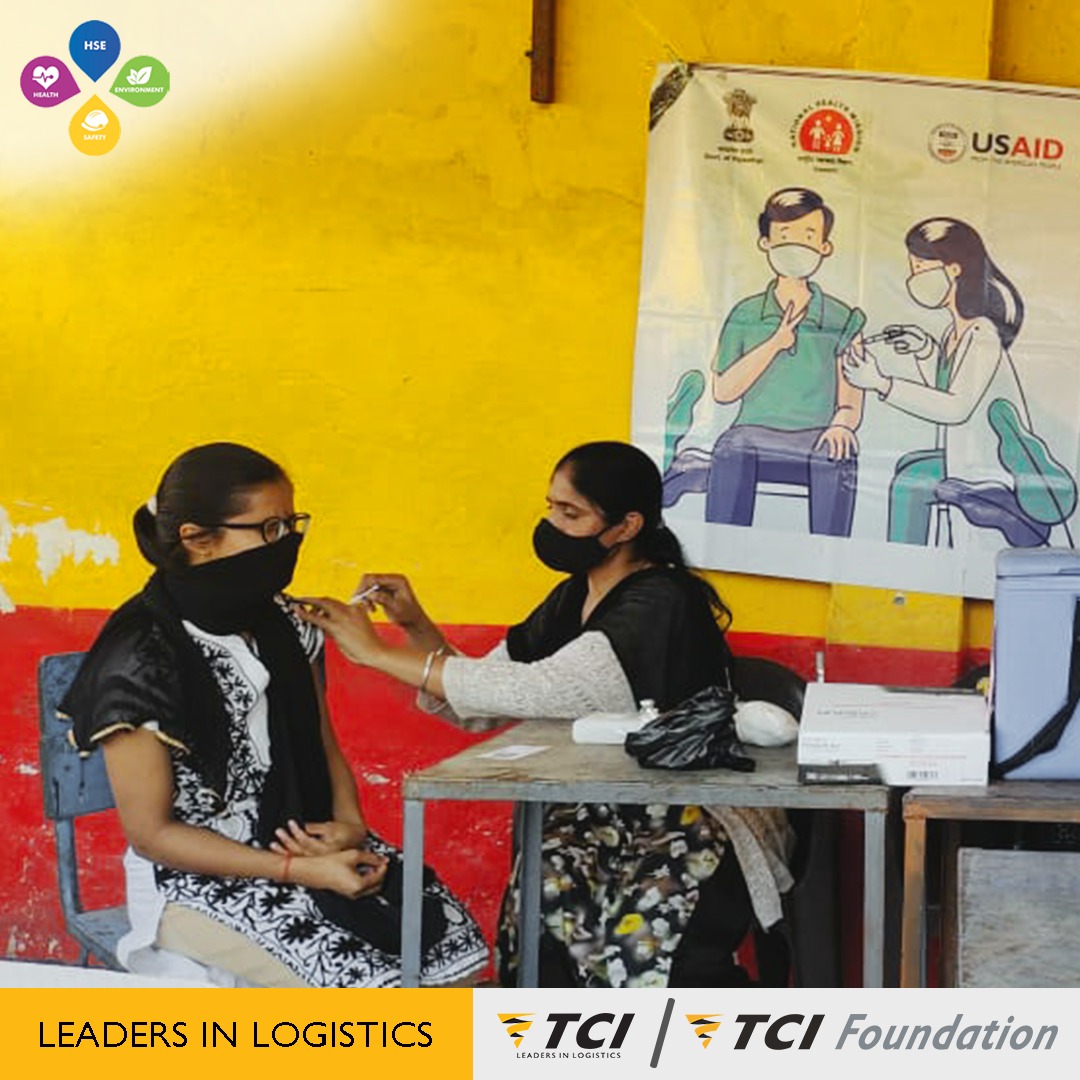 TCILGroup's tweet photo. TCI Foundation has successfully #vaccinated more than 1.5 lac people from the vulnerable and marginalised population Pan-India, with a vision of providing #LongLifeForAll.
#WorldImmunisationDay2022 #NurturingIndia https://t.co/XSEkIzMVad