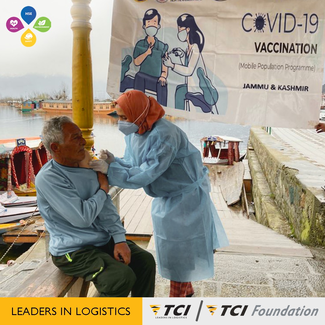 TCILGroup's tweet photo. TCI Foundation has successfully #vaccinated more than 1.5 lac people from the vulnerable and marginalised population Pan-India, with a vision of providing #LongLifeForAll.
#WorldImmunisationDay2022 #NurturingIndia https://t.co/XSEkIzMVad