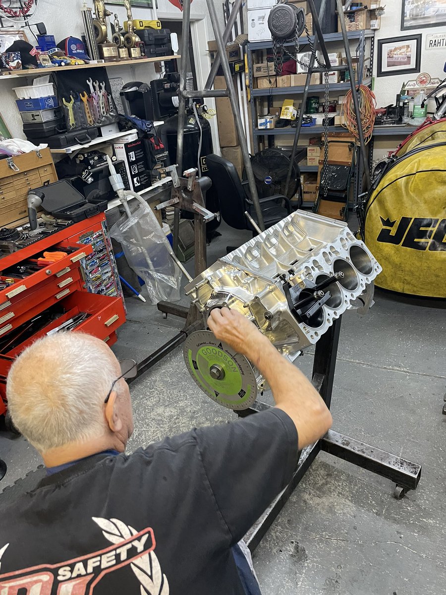 Building short blocks in the shop kinda day.