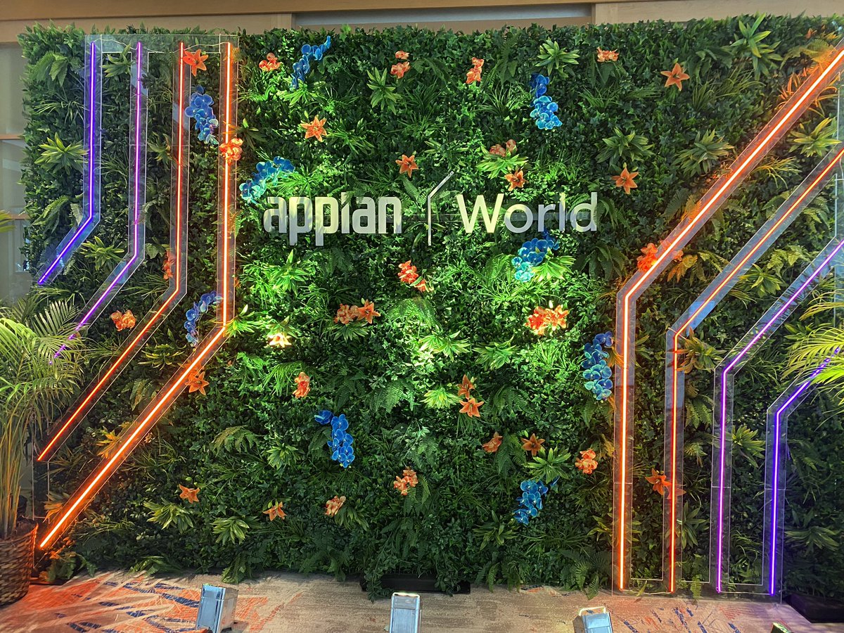 Appian's tweet photo. We’re live 🎥🔴 at #AppianWorld! What are you most excited to learn during the conference? https://t.co/mG9GUDDrQW