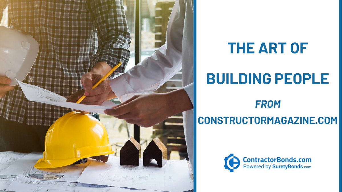 bond_contractor's tweet photo. In construction, not only are you constructing buildings, but you are building people. @ConstructorMag explains how important prioritizing employees is and how it can be beneficial to your firm: https://t.co/a9AWjfwYtg https://t.co/4OPNdsnAaT